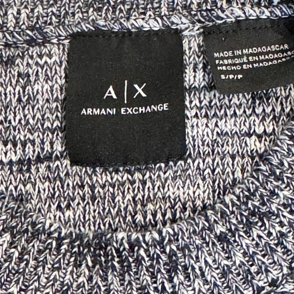 Armani Exchange Gray and Black Crewneck Sweater - Picture 4 of 6
